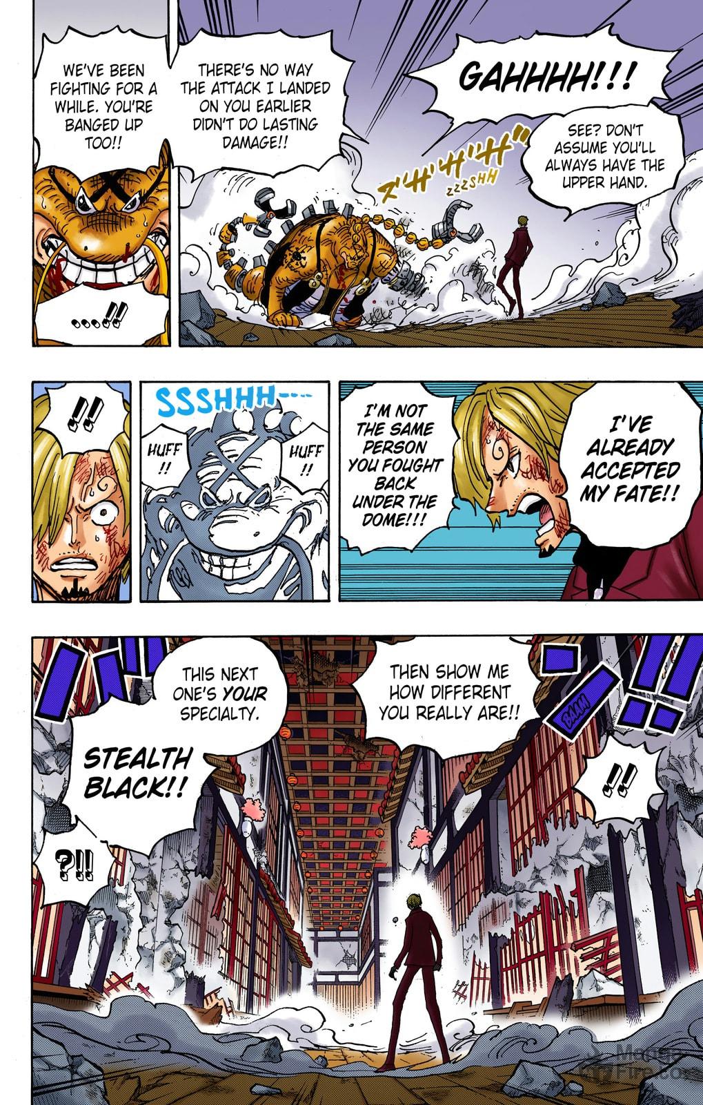 One Piece Digital Colored Chapter 1034 image 09